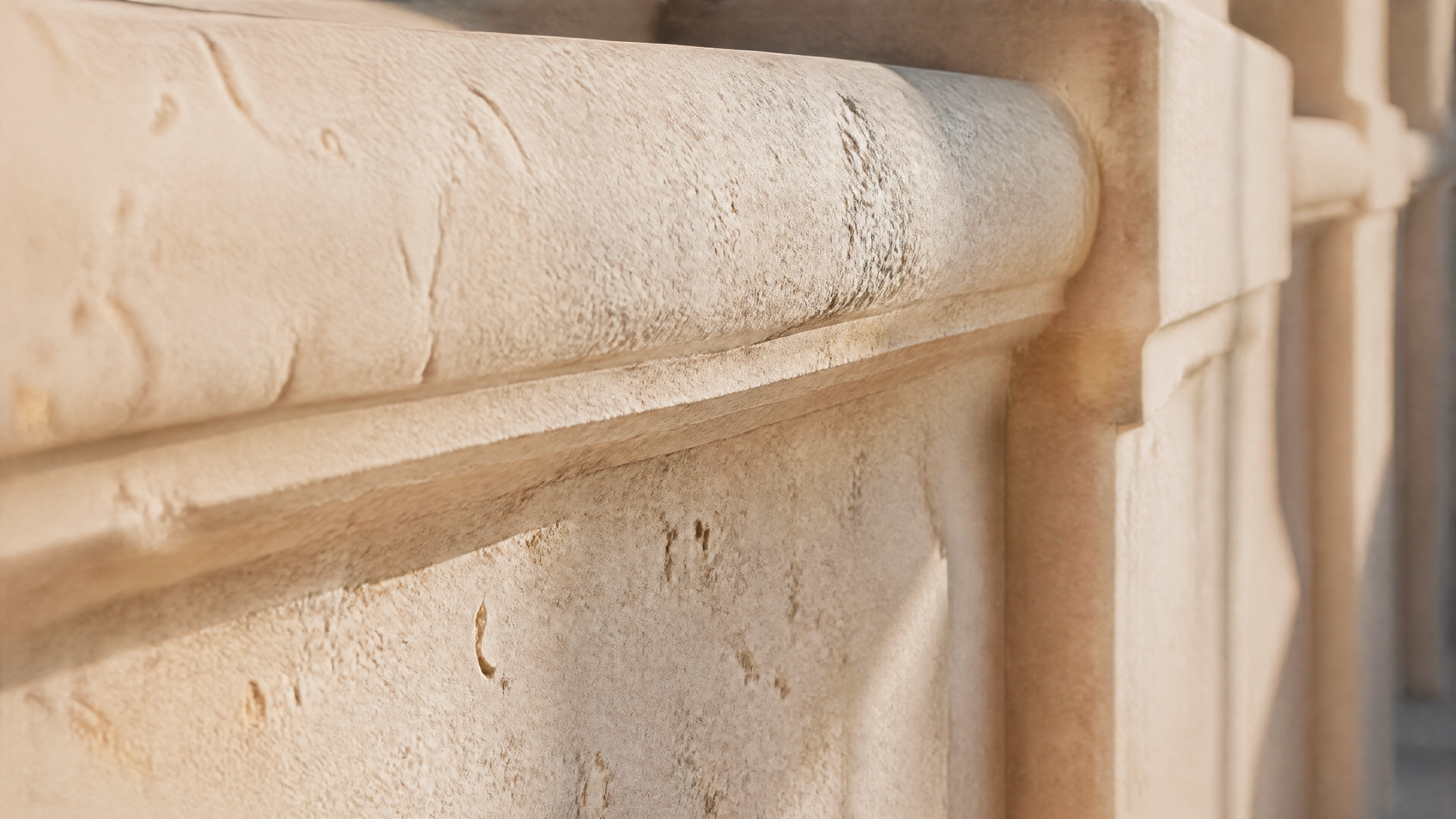 Warm stone detail
